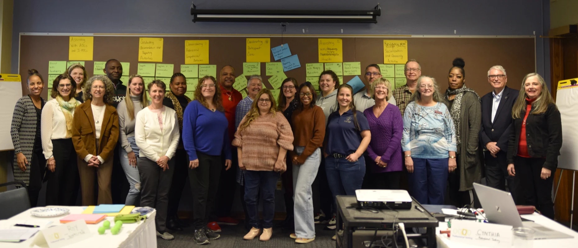 Photograph of IMPART Alliance staff and direct care workers