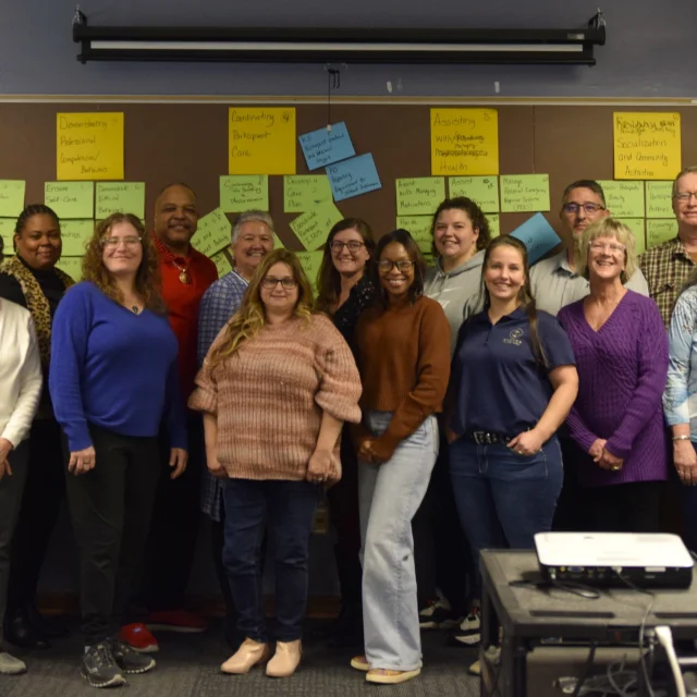 Photograph of IMPART Alliance staff and direct care workers