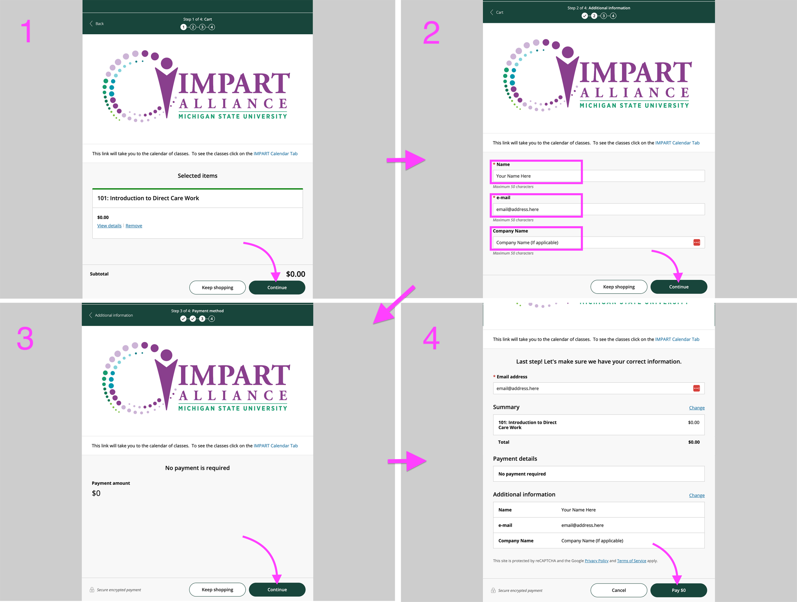 Complete Registration